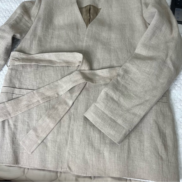 COS Open Front Linen Blazer - Picture 10 of 11